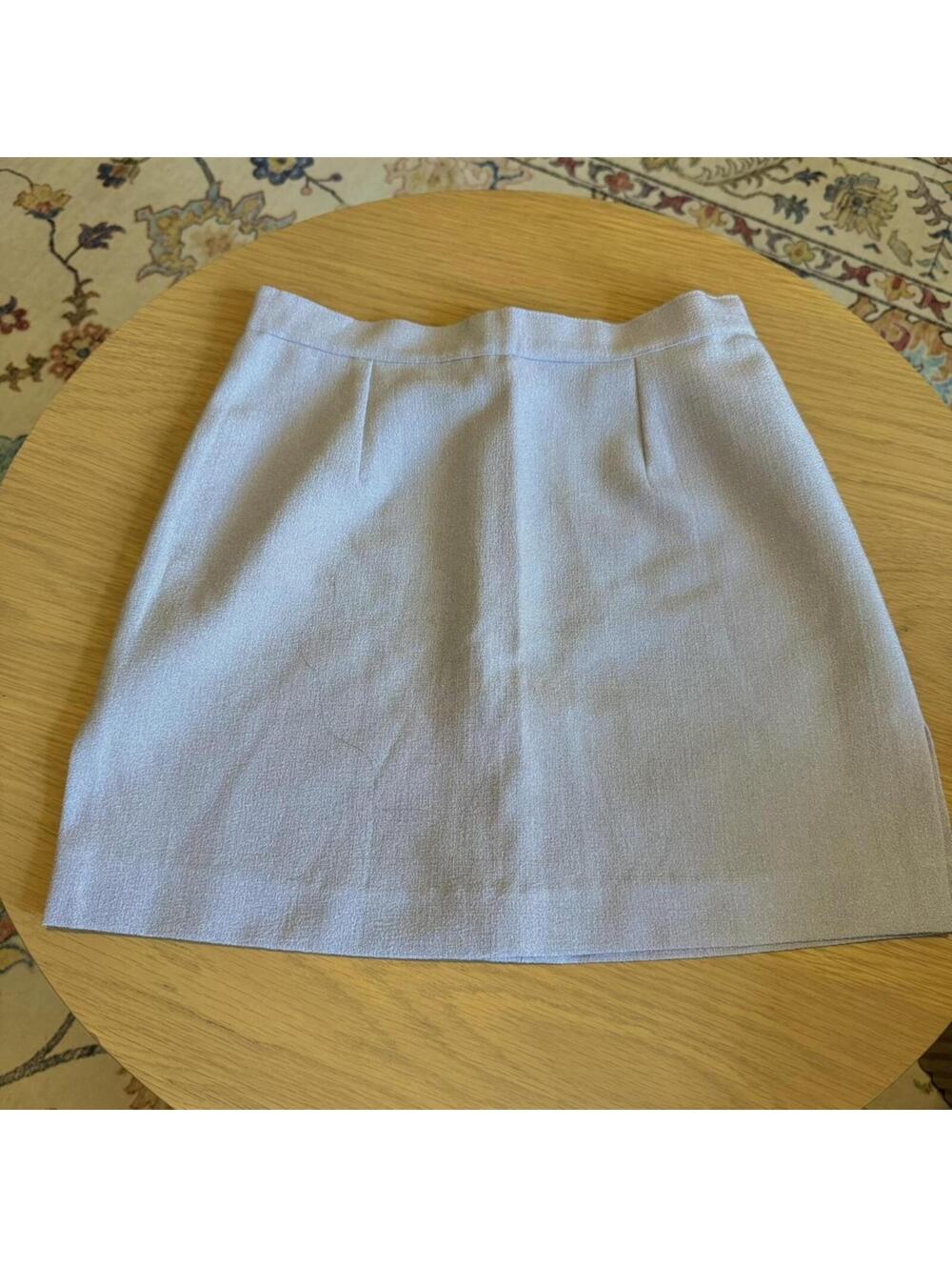 J&L Sport Light Purple Textured Mini Skirt – Vintage Size S